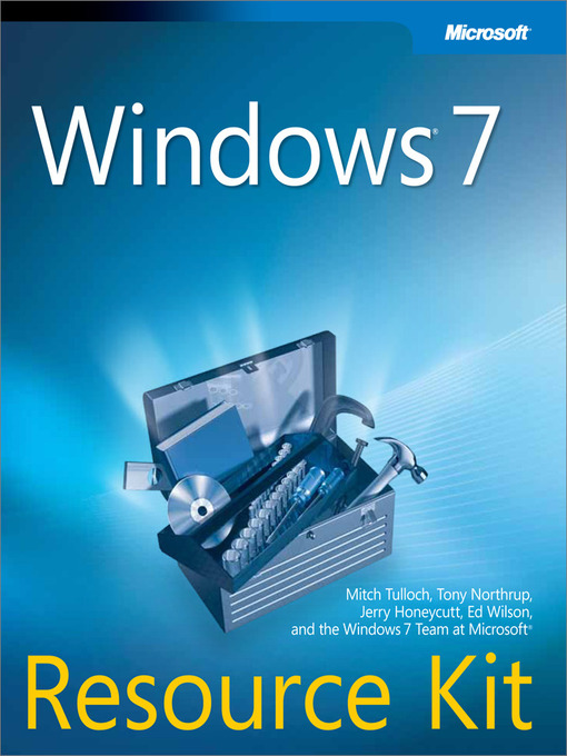 Title details for Windows® 7 Resource Kit by Mitch Tulloch - Available